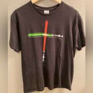 Lightsaber men’s Tshirt with scripture John 8:12